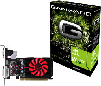 Gainward GeForce GT 610, GT 620 and GT 630